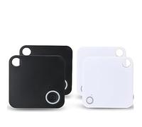 Key Finder 4 Pack Bluetooth Tracker Smart, Up to 80 ft Range GPS Tracking Locator, Anti-Lost Tracker APP Control Compatible iOS Android for Keys, Pets, Phone, Wallet, Luggages and More
