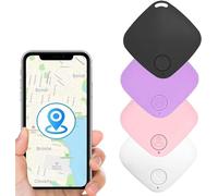 Key Finder, Bluetooth Item Finders, Wireless Key Finder Locator with Anti-Lost Alarm Reminder, Anti-lost GPS Tracker Smart Tag Suitable for Keys Pet Wallets or Backpacks and Child locators, 4 Pack