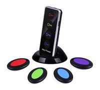Key Finder, Item Tracker with LED Flashlight Function, Chlovoe Wireless Remote Control RF Key Finder Locator Phone Pet Wallet TV Remote Tracker