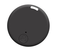 Key Finder Locator - Stick On Round Wireless Item Finder for Key Chain | Compact Item Locator Tags with 42ft Working Range for Keys, Phones, Glasses, Pets