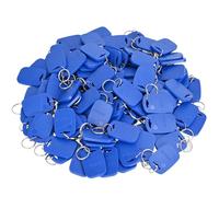 Key Fob 125KHZ RFID Cards Proximity Card Key Fobs Keychain Read Only ID Keyfobs for Door Access Control Pack of 100