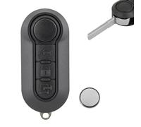 Key Fob Case Replacement For Peugeot Boxer Fiat Ducato Citroen Relay | 3 Button Remote Key Shell For Peugeot Boxer Key Shell with CR2032 Battery