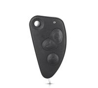 Key Fob Cases Compatible With Alfa For Romeo 147 156 GT 1pcs 2/3 Buttons Key Shell Car Flip Remote Key Shell Car Key Case Cover Modified Parts(3button)
