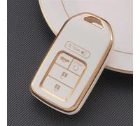 Key Fob Cases Compatible With Fit Lucky For Vezel For City For Civic For Jazz For BR-V For HRV For HR-V For Shuttle Gp8 1pcs Car Key Case Cover Key Protective Cover(5,5Button)
