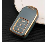 Key Fob Cases Compatible With Fit Lucky For Vezel For City For Civic For Jazz For BR-V For HRV For HR-V For Shuttle Gp8 1pcs Car Key Case Cover Key Protective Cover(3,A 3button)