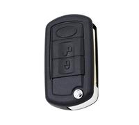 Key Fob Cases Compatible With Land For Rover For LR3 2005 2006 2007 2008 2009 1pcs 3 Button Car Key Shell Remote Key Shell Case Car Key Housing(HU101)
