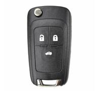 Key Fob Cases Compatible With Opel For Astra J 2009 2010 2011 2012 2013 2014 2015 For Karl 2015 2016 2017 2018 1pcs Car Key Housing Car Remote Key Shell Cover(3button)