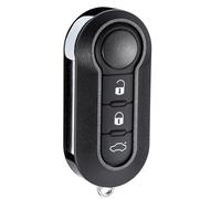 Key Fob Cover Shell Case Replacement Compatible with Fiat 500 Bravo Ducato Doblo Florino Grande Punto Qubo Lancia Ypsilon Delta Musa Peugeot Boxer Citroen Relay 3 Buttons