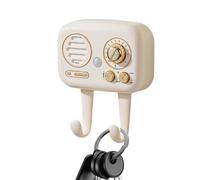 Key Hanger for the Wall - Key Holder Wall Mount with Reminder Audio | Key Organiser for the Wall with Adjustable Volume, Storage Hook in the Entrance Area for Kitchen, Living Room, Garage