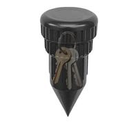 Key Hider - Simulated Ground Plug Stake, Outdoor Hidden Soil Storage Holder, Realistic Garden Yard Safety Protector, Waterproof ABS Moisture Guard | Secret Case for Families & Homeowners