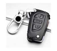 Key Holder For Toyota For Aygo For Yaris For Highlander For Camry For RAV4 2 3 Button Leather Car Key Cover Case Shell Set Protector(039-3-K-B)