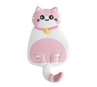 Key Holder for Wall - Sticker CAT Key Hook | Wall Mounted Coat Hook | Kitchens Utility Hanger | Clothes Hooks Not Pointed | Decorative Wall Key Title