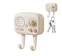 Key Hook for Wall, Key Organiser with Audio Reminder for the Wall, Adjustable Volume, Intelligent Sensors, Storage Hooks for Entrance, Kitchen, Living Room, Hallway, Offices, Apartment