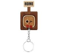 Key Hooks - Home Organization | Home Decor - Cute 2-in-1 Lightweight Design for Homecoming Easily On Backpacks Or Wallets and Doubles As A Charming Gift for Friends and Family
