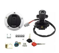 Key Ignition Switch For Suzuki For GSXR 600 750 1000 2005-2018 Ignition Switch Fuel Gas Cap Seat Lock Keys Ignition Switch Lock