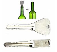 Key Into Bottle Magic Classic Close Up Props Trick Toy 2pcs/set Folding Key Entry-level Magician Magic Trick Key Toys