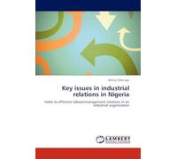 Key issues in industrial relations in Nigeria: Index to effective labour/management relations in an industrial organization