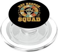 Key Keeper Squad Escape Room Puzzle Master Vintage Graphic PopSockets PopGrip for MagSafe