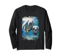 Key Largo Florida Love The Manatees Long Sleeve T-Shirt