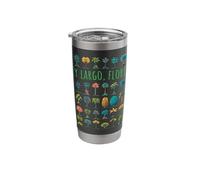 Key Largo Florida, USA, Palm Trees Design Stainless Steel Insulated Tumbler