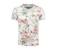 KEY LARGO Men's Jungles Round T-Shirt, White (1000), XXL