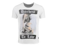 KEY LARGO Men's Level Round T-Shirt, White (1000), XXL