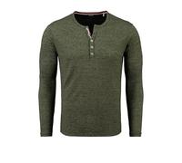 KEY LARGO Men's Nils Button T-Shirt, Bottle Green (1503), M