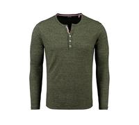 KEY LARGO Men's NILS Button T-Shirt, Bottle Green (1503), S