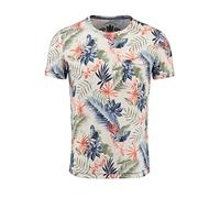 KEY LARGO Men's Santa Fe Round T-Shirt, Off-White (1001), 3XL