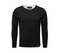 KEY LARGO Men's Sarasota Round Jumper, Black (1100), M, Black (1100), M