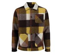 KEY LARGO Men's Shirt MSH KLLOCARNO 1/1 Checks, Mud Brown (1607), M