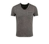 KEY LARGO Men's Soda New V-Neck T-Shirt, Dark Grey (1102), L