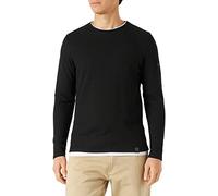 KEY LARGO Men's Stefano Round Sweatshirt, Black (1100), M