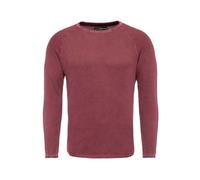 KEY LARGO Men's Thomas Round Neck Pullover Sweater, Bordeaux red (1303), XL