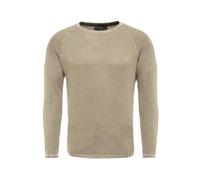 KEY LARGO Men's Thomas Round Neck Sweater, Sand (1005), M