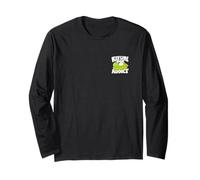 Key Lime Pie Minimalist Badge Patch Long Sleeve T-Shirt