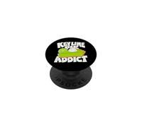 Key Lime Pie Minimalist Badge Patch PopSockets Adhesive PopGrip