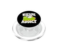 Key Lime Pie Minimalist Badge Patch PopSockets PopGrip for MagSafe