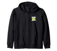 Key Lime Pie Minimalist Badge Patch Zip Hoodie