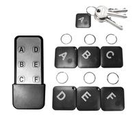 Key Locator - Bag Tracker 90dB - Wireless Phone Locator 40 Meters 6 Receivers | for Pets Phones Luggage Lost Objects Adults