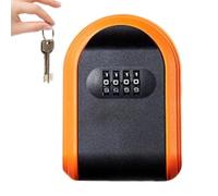 Key Lock Box 4-Digit Password Combination High Capacity Safe Reliable
