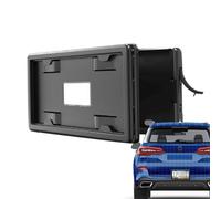 Key Lock Box for Car | Behind License Plate Secure Case - Anti-Theft Key Safe with 4-Digit Combination Lock,for Truck SUV Vehicle Outdoor Storage Hiking Surfing