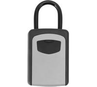 Key Lock Box Large Capacity, Wall Mounted Key Storage Security Lockbox, Resettable 4 Digit Password for House Keys, High Strength Aluminum Alloy with Weatherproof Design for Indoor Fashion professiona