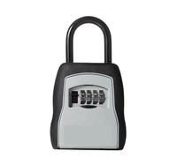 Key Lock Box Outdoor Key Safe Combination Padlock Lock Alloy Material Hook Safety Storage Box