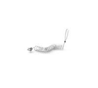 Key Lock, Galvanized Steel, Silver UNIVERSAL SECURITY CABLE LOCK