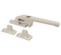 Key Lockable Modern Window Fastener Epoxy White