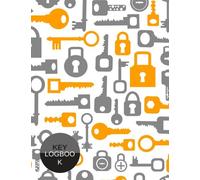 Key Logbook: Grey Pattern design | Simplistic Easy To Use | 100 Pages With Space For Notes | Key Number, Record Date, Time, Name & Signatures | 6 ... Personal & Business: Volume 2 (Management)