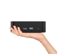 KEY-N95 Mini PC, Intel Alder Lake N95 (4C/4T, Up to 3.4Hz) 8G DDR4 256G SSD Mini Computer, Intel N95 Mini PC Support Dual Display 2*HDMI/Dual 1000MB/S Ethernet/WiFi-5/BT5.0