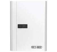 Key nizer with Combinat LockIl Bottone Key Holder for Home Auto Family & BusinessSecure Key ment Solut (White)