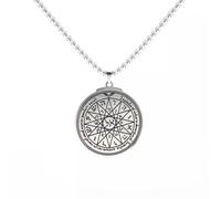 Key of Solomon Necklaces Pentacle of the Sun Jupiter Stainless Steel Necklaces